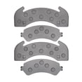 thumbnail image 2 of CarLights360 For Chevy C6500 Kodiak 1997 98 99 00 01 2002 Disc Brake Pads | Semi Metallic Friction Material | 80 Millimeters / 3.15 Inches Inner Height | 205 Millimeters / 8.07 Inches Inner Width, 2 of 5