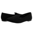 thumbnail image 2 of Women's Wide Width Flats Shoes - Pointed Toe Suede Slip-Ons for Ladies, Comfy Breathable Flexible Shoes with Cushioned Insoles., 2 of 7