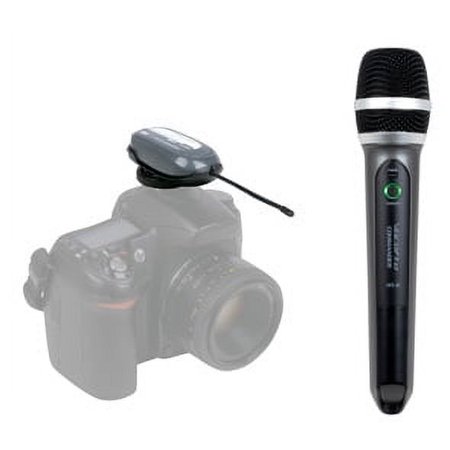 UPC: 0692868234569 | Wireless UHF Handheld Mic System for Digital Video Cameras SET 2