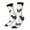 2 Black-1, variant on Retro Rooster Pattern Sport Socks for Women and Men Crew Socks Sporty Calf Socks Casual Socks