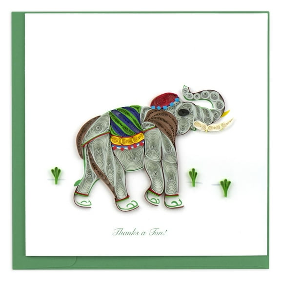 NIQUEA.D, Elephant Thank You Card