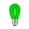 thumbnail image 2 of Novelty Lights Green S14 LED Globe Light Bulb, 1 Watt, 2 of 6
