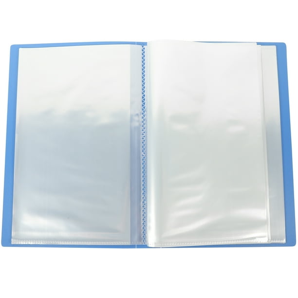NUOLUX Business Checkbook Binder Plastic Invoice Album Office Bill
