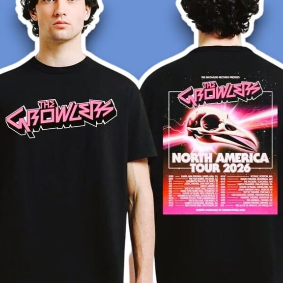 The Growlers North America Tour 2026 Concert Dates Graphic T-Shirt