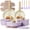 Purple, variant on Detachable Handle Cookware Set, Stackable Space-Saving Pots and Pans Set, Nonstick Kitchen Cookware for Stovetop, Oven and Table Use