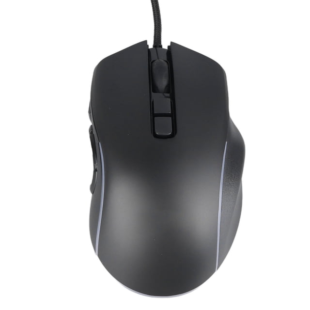 Ratón De Computadora, Ratón Con Cable De Agarre Cómodo 10 Botones 14 Efectos De Luz Para Dormitorio Para Oficina