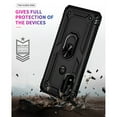 thumbnail image 4 of NIFFPD Moto G Stylus 5G 2022 Case Shockproof Protective Phone Cover with Ring Kickstand for Motorola Moto G Stylus 5G 2022 Black, 4 of 7