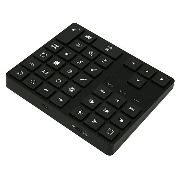 Wireless Keypad,Mini Drawing Keyboard 35 Drawing Keypad Drawing