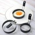 thumbnail image 6 of ABPETE Egg Rings 8 Packs Stainless Steel Pancake Molds And Egg Ring Set Nonstick Round Egg And Omelet Molds for Frying Eggs And Muffins (Set of 8), 6 of 10
