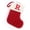 Red, variant on Lilixerw Christmas Stockings with Initials,Small Embroidered Letter Knit Christmas Stocking,for Family Holiday Decorations and Xmas Gift(J),2024 New Christmas Decoration