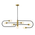 thumbnail image 6 of Z-Lite 728-3 Soriano 3 Light 24" Wide Chandelier - Black, 6 of 8