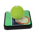 MAGIDEAL 2025 3D Tennis Ball Time Piece Calendar Cute Lightweight Paper