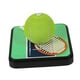 thumbnail image 4 of 2025 pelota de tenis 3D pieza de tiempo calendario escultura de papel arte regalo de inauguración de la casa versátil creativo adorno de mesa Bloc de, 4 of 8