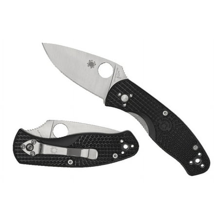 SPYDERCO Persistence Liner Lock Knife C136PBK 8Cr13MoV Steel & Black FRN Pocket Knives