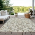 thumbnail image 6 of Addison Rugs Chantille Indoor/Outdoor Transitional Moroccan Ivory Washable Rectangle Rug, 9' x 12', 6 of 6