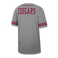 thumbnail image 3 of Men's Colosseum Gray Washington State Cougars Free Spirited Baseball Jersey, 3 of 3