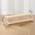 thumbnail image 1 of Langgg Acrylic Riser Counter Jewellery Showcase Cake Display Stand Rack 30.5x7.5x5.5cm, 1 of 4