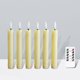 thumbnail image 4 of 6 velas electrónicas LED con mando a distancia alimentado por batería (amarillo) Ndcxsfigh Para estrenar, 4 of 6