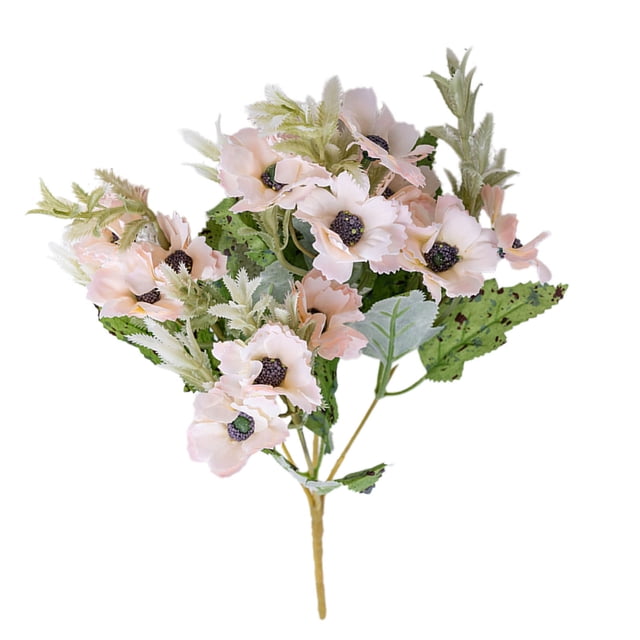 Wzzjkit Artificial Flowers for Outdoors, Fake Realistic Flowers with Plastic Plants Spring Decor, Handheld Faux Flowers for Outside Window Box Front Porch Planter Decor