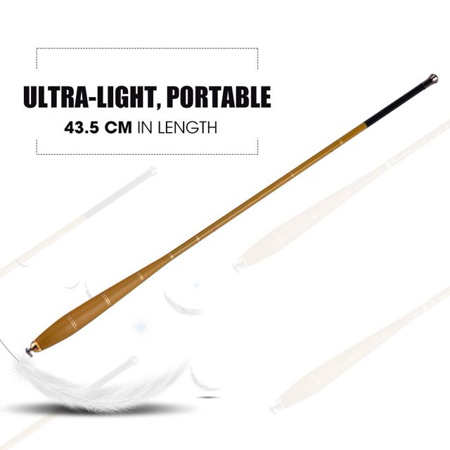 Qiilu 6 Lengths Mini Ultra-light Outdoor Portable Telescopic Fishing Rod Stretchable Fish Pole,Portable Fishing Rod, Fishing Pole