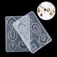 thumbnail image 4 of Earrings Silicone Mold Geometric DIY Jewelry Resin Mold Necklace Epoxy Mold, 4 of 8