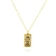 thumbnail image 1 of JeenMata Colgante de Tarot Personalizado - La Torre - Joyas Unisex con Colgante de Tarot Bañadas en Oro Amarillo, 1 of 6