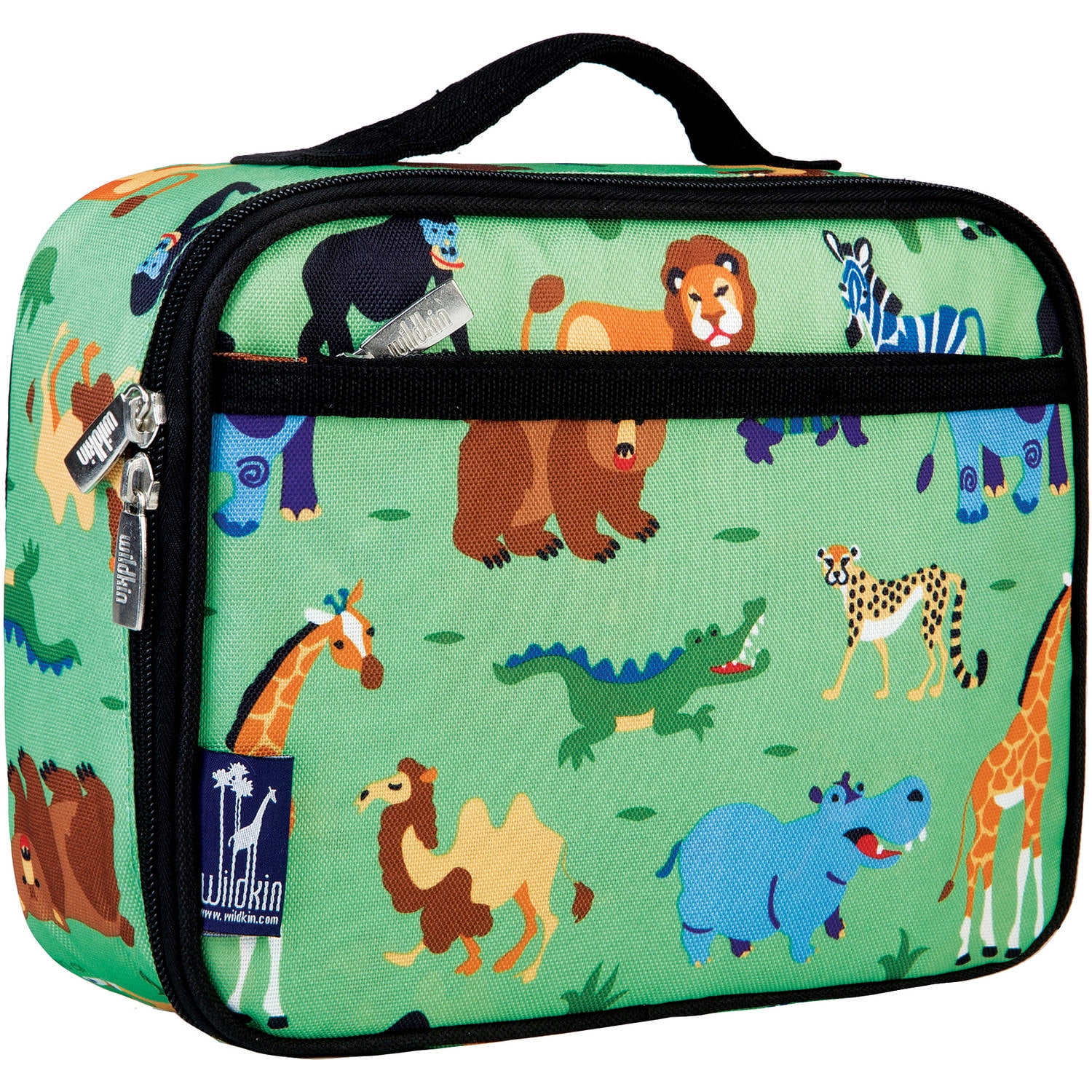 olive green lunch bag