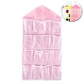 thumbnail image 6 of QUMONIN 16 Pockets Over Door Hanging Storage Bag Case Organizer Wall Door Hanger Closet Underwear Socks Bra Storage Organizer Sundries Holder (Pink), 6 of 8
