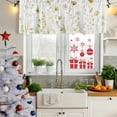 thumbnail image 5 of 2 Pack Valances for Window, Yellow Spring Floral Short Curtains for Kitchen Bedroom Living Room, Summer Flowers Botanical Elegant Rod Pocket Small Window Treatment Valance Drapes 60 x 18 Inch, 5 of 8