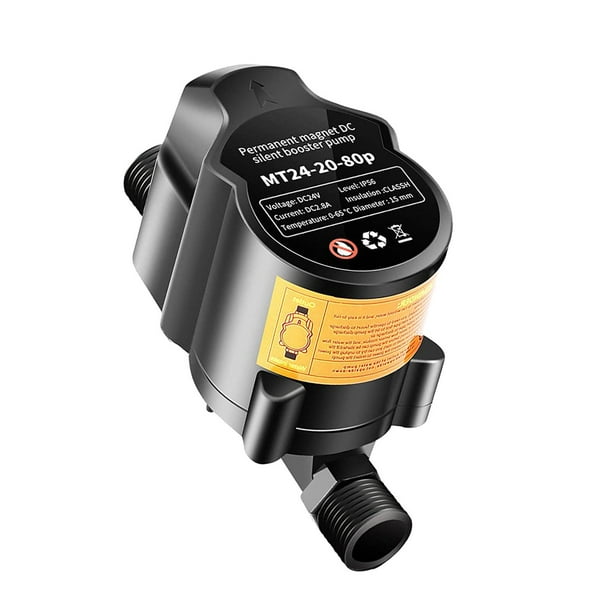 Water Pressure Booster Pump DC 24V Domestic for Bathroom Solar Heater Faucet Colco Bomba de refuerzo