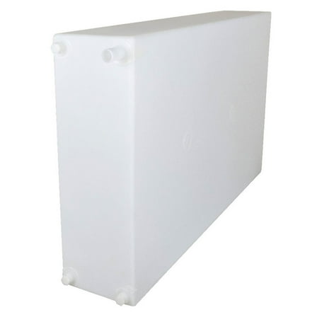 Icon 15457 Fresh Water Tank WT4158 - 45.75" x 27.75" x 9", 50 Gallon with .5" Fittings