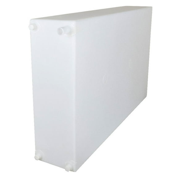Icon 15457 Fresh Water Tank WT4158 - 45.75" x 27.75" x 9", 50 Gallon with .5" Fittings