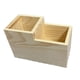 thumbnail image 2 of Organizador de maquillaje de madera Organizador de escritorio duradero Caja de almacenamiento de pendientes multifunción Hogar grueso para baño Cocina C Macarena Organizador de maquillaje de madera, 2 of 8