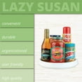 thumbnail image 7 of Homeries Lazy Susan Turntable (9 Inch) - Single Round Rotating Kitchen Spice Organizer for Cabinets, Pantry, Bathroom, Refrigerator - Non-Skid Surface & Rimmed Edge 1 Pack, 7 of 7
