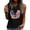 Black Tank Top, variant on Lydpxz Womens 4th of July Tank Tops Plus Size Patriotic American Flag Graphic Tees Loose Fit Sleeveless T Shirts Camisole Breathable Crewneck Tanks