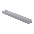 thumbnail image 4 of CRL SDCR12BA Brite Anodized Frameless Shower Door Aluminum Regular U-Channel for 1/2" Thick Glass - 95" Stock Length, 4 of 5