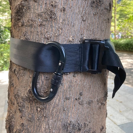 Safety Harness Tree Strap: Quick Connect Hunting Tree Strap for Tree Stand Hunting and Climbing Hanging Deer Stand Fall Protection Tree Strap Tree Stand Accessories