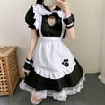 thumbnail image 4 of Costume de Soubrette Française Femme Anime Cosplay Mignon Bandeau Ensemble avec Tablier Jeu de Rôle TG, 4 of 7