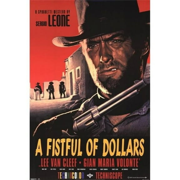 A Fistful of Dollars Movie Poster Print - 24 x 36 in.