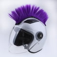 thumbnail image 2 of Accesorio para casco, disfraz, peluca con adhesivo para motociclismo, ciclismo, Púrpura, 2 of 9