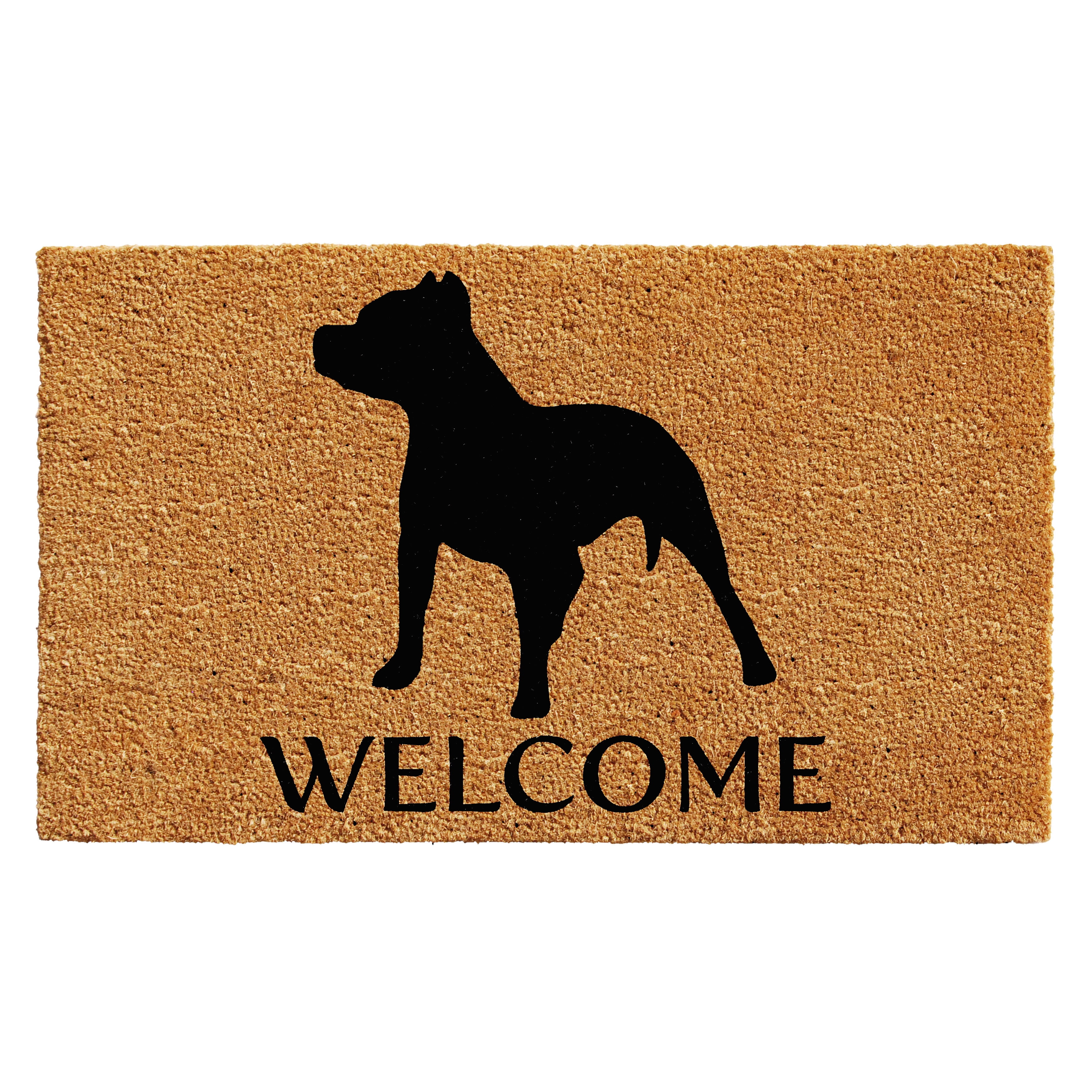 Calloway Mills Pit Bull Outdoor Doormat 17" x 29"