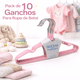 thumbnail image 1 of Gancho para Ropa de Bebes y Niños 10 piezas Rosa SEGOS Gancho Rosa, 1 of 5