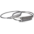 thumbnail image 1 of Guess 3 Piece Tension ID Silver Bangle Bracelet, 1 of 2