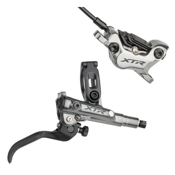 Shimano XTR BL- M9120/BR-M9120 Disc Brake & Lever - Rear, Finned Metal Pads, PM