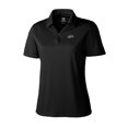 thumbnail image 2 of Women's Cutter & Buck  Black Rocket City Trash Pandas CB DryTec Genre Textured Solid Polo, 2 of 3