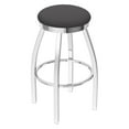 thumbnail image 2 of 802 Misha 30" Swivel Bar Stool with Anodized Nickel Finish and Canter Twilight Seat, 2 of 2