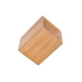 thumbnail image 1 of Methold Wooden Holder, Organizer, Square Pen Cup Walnut Wood, Black Decoration, Holder, Desk for up Brushes, Desks, Offices Type3 NO3, 1 of 6