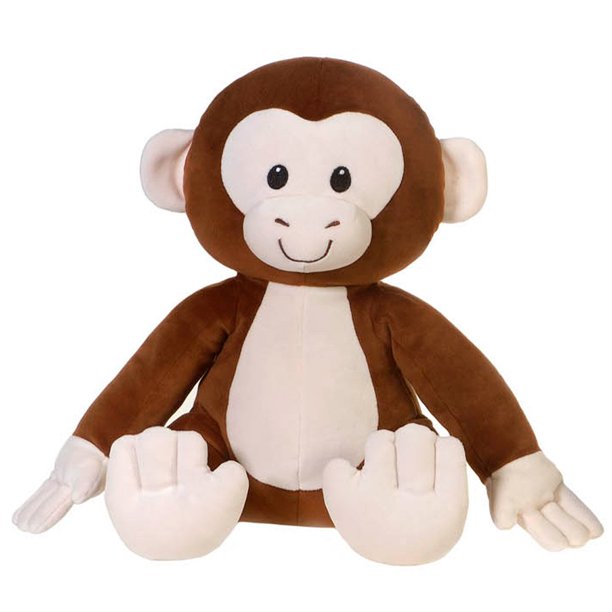 Fiesta Toys Huggy Huggables Monkey 12" Plush Stuffed Animal