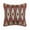 9. Pink (Ikat Love), variant on The HomeCentric Cushion Cover, Decorative Pink 14"x14" (35x35 cm) Throw Pillow CoverFor Sofa, Cotton Embroidery PillowcaseWith Zipper, Ikat Pattern Contemporary Style - Ikat Love