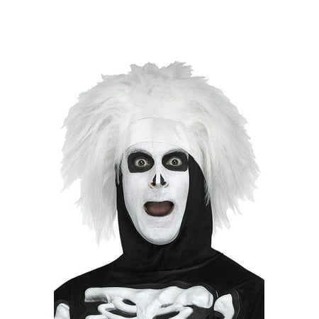 Saturday Night Live David S. Pumpkins Beat Boy Skeleton Adult Costume Wig - One
